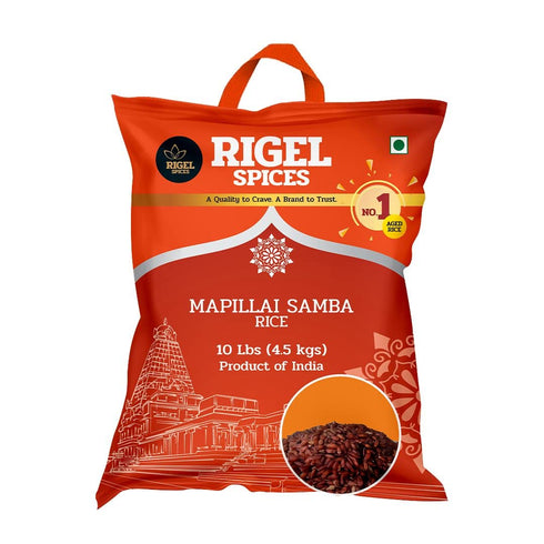 Rigel Spices | Mappillai Samba Red Rice | 12+ MONTHS AGED |