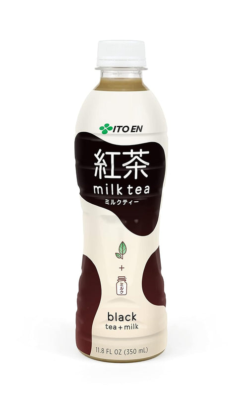 11.8 (Pack 12) Ito En Black Milk Tea, Sweetened, Ounce
