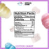 (6 Mogu Mogu Drink Cotton Candy Bottles) Delicious drinks made with nata de coco (coconut jelly). Fun chewable juice