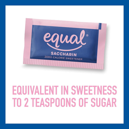 EQUAL Pink Zero Calorie Sweetener Packets, 100 Ct Sugar Substitute