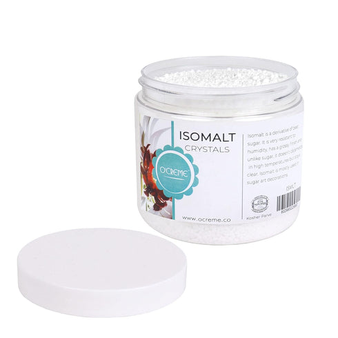OCreme Isomalt Crystals - Sugar Substitute for Crafting Decorative Accents, Hard Candy,