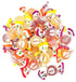 2 (Pack 2) SweetGourmet Original Bonelle Fruit Jellies | Bulk Wrapped | Orange, Lemon, Strawberry, Cherry | Pounds