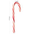 Muchai Innovations 120 Pack Candy Canes Peppermint Flavored Pieces Individually Wrapped Red & White - Holiday Edible