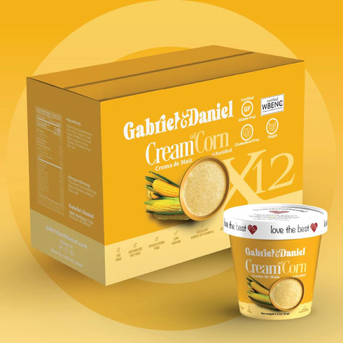 Gabriel & Daniel Gluten Free Instant Cream of Corn Non-GMO, Pure and