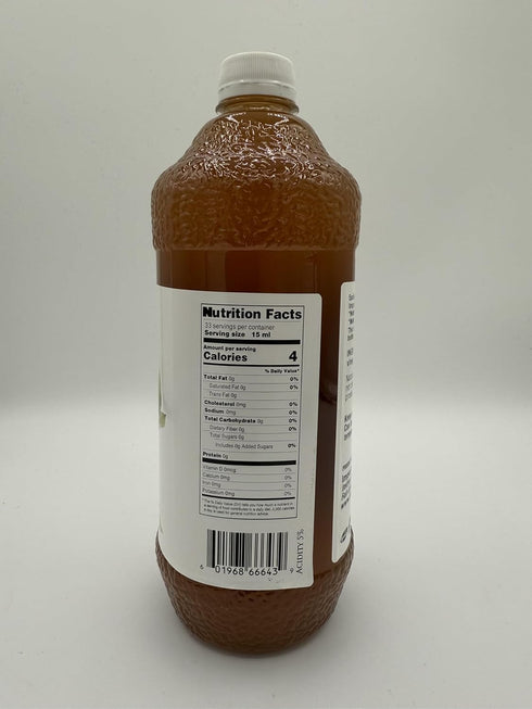 Generic 32 Oz, Pack 4 Apple Cider Vinegar With The Mother byBolio, Unfiltered, No Preservatives, All Natural, Raw
