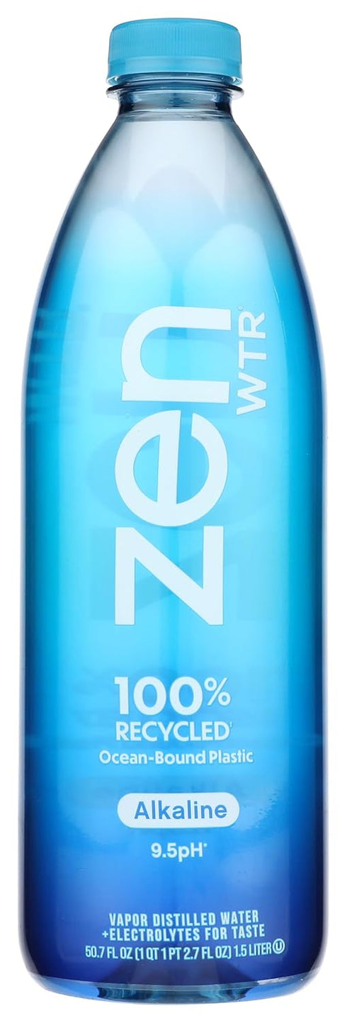 ZenWTR, Alkaline Water, 1.5 Liter