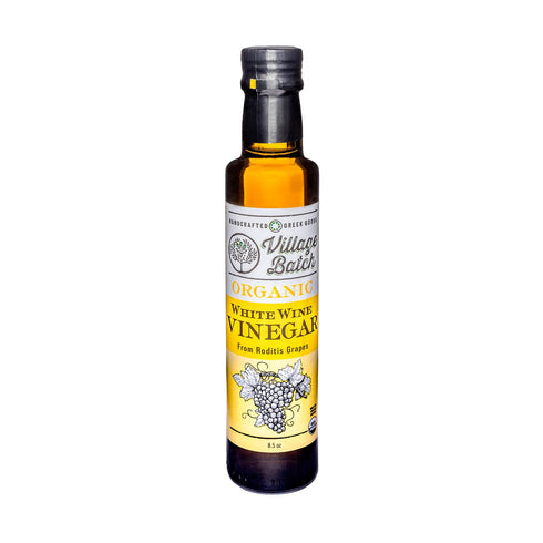 Village Batch Organic White Wine Vinegar 8.5oz Bottle (Pack of 1) Smooth
