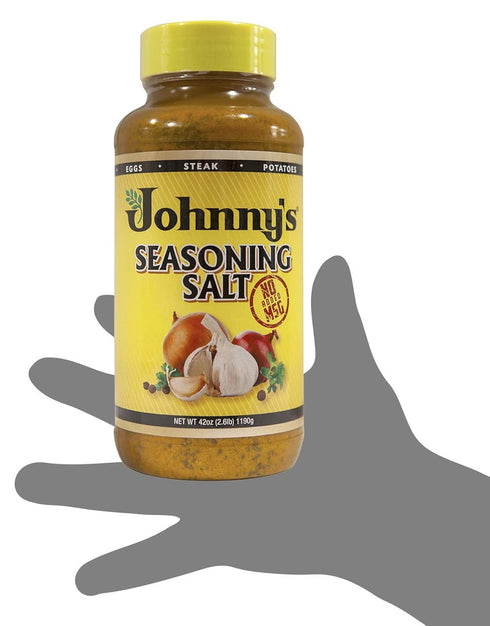 Johnny's Seasoning Salt, No MSG, 42 Oz