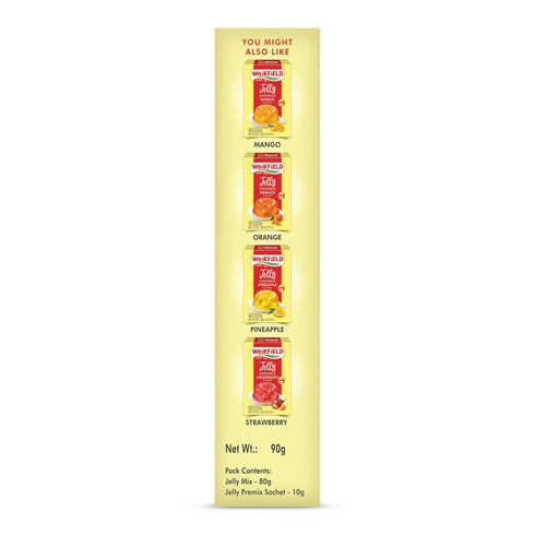 Weikfield 1956 90Gm 3.2 Oz Since Veg. Jelly Crystal Raspberry