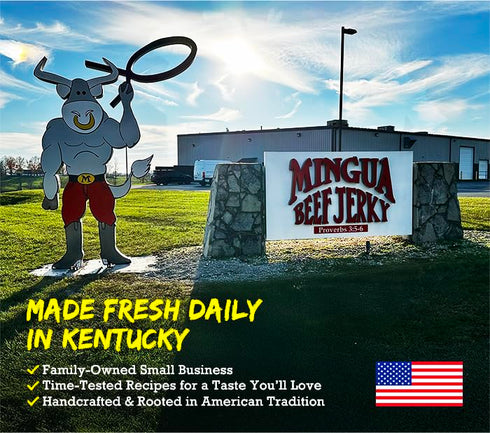 3.5 oz Mingua Beef Jerky (The Original) Cajun