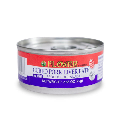 Flower Brand Cured Pork Liver Pt 2.65 oz (Pack of 4)