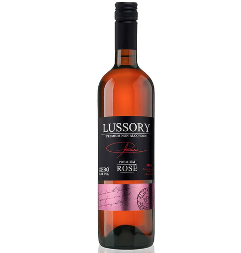Lussory Premium Rose Alcohol Removed 0.0% Dealcoholized Rose Wine From Spain, Low