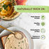 THE HOLLY TREE 16 oz (1lb) Hummus Organic Tahini Paste - Unhulled White Sesame Tahini Dressing - USDA Certified, Gluten