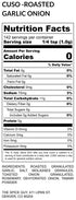 Cuso Cuts Roasted Garlic & Onion BBQ Seasoning Rub - All Natural Ingredients - 1 Count BBQ Rub Seasoning