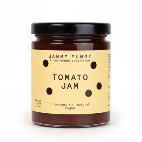 Jammy Yummy Tomato Jam - Handmade, Simple Ingredients, No Additives, Vegan, Gluten-Free