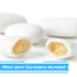 12 Oz Sugar Free White Jordan Almonds by Its Delish, Bulk Bag | Candied Almond Nut with Hard Candy Coating | No Sugar