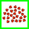Lady Bugs Cake Dec-Ons Decorations, Pack of 24