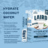 10ct, 0.3 OZ LAIRD SUPERFOOD Original Hydrate Coconut Water