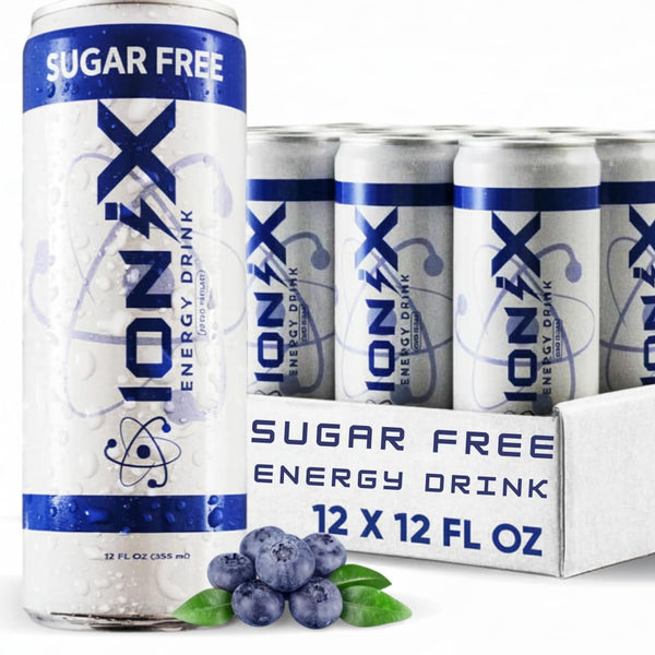 Zero Sugar Energy Drink - ionix Nootropic Drink to Boost Focus and