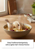 (21.2 oz 600g) Korean Food Korean-Style Ginseng Chicken Soup (Samgyetang), Half Chicken with Rice, Ginseng & Jujube