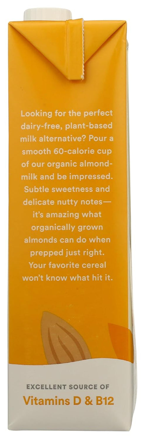 365 32 Oz (Pack 4) by Whole Foods Market, Organic Original Almond Milk, Fl