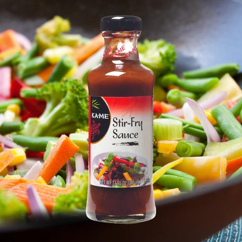 7.1 oz (Pack 2) KA-ME Stir-Fry Sauce, Authentic Chinese Flavors & Ingredients, All-in-One Sauce for Chinese Stir-Fry