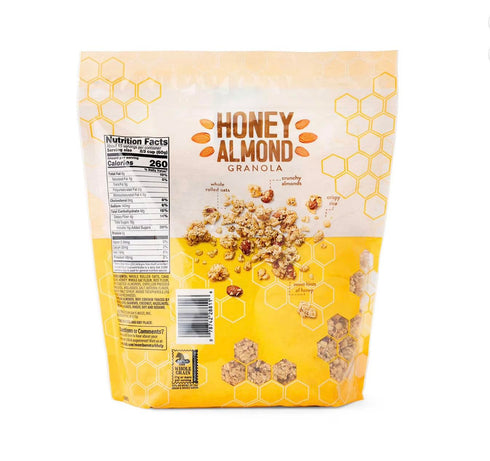 Generic (4 lb)(2 pack 8lbs Honey Almond Granola totals)