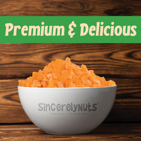 (5 LBS)-Nutritious Sincerely Nuts Diced Mangos and Satisfying Tropical Fruit-Healthy Alternative for Sweet Tooth