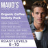 Pack, 56 8 100% Maud's Organic Coffee Pods Variety ct, Assorted Flavors, Single Serve Pods Arabica Coffee, Compatible
