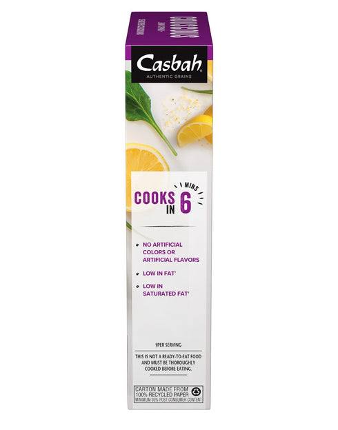 7 oz Casbah Couscous, Lemon Spinach