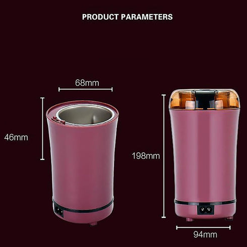 sporful 150W Mini Peanut Butter Machine, Portable Grinder with Transparent Cover for Home Kitchen