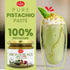100% 6.7 oz (190 GUSTO ETNA Pure Sicilian Pistachio Paste, Pistachios, Unsweetened, No Added Sugar & Artificial Colors