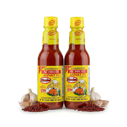 El Yucateco Achiote Annatto Condimented Liquid, Authentic Mexican Marinade and Seasoning, Traditional