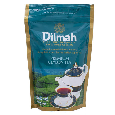Dilmah Premium Ceylon Black Tea 100% Pure Single Origin Loose Tea with