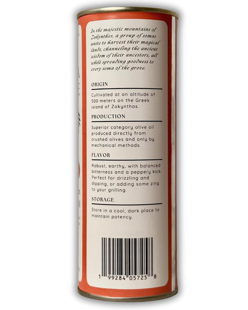 SOMA GROVE (750+ 16.9oz 2024/25 High Polyphenol mg/kg) Greek Extra Virgin Olive Oil, Cold Pressed, Early Harvest