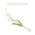 Global Sugar Art Lily of the Valley Sugar Cake Flowers Spray White,