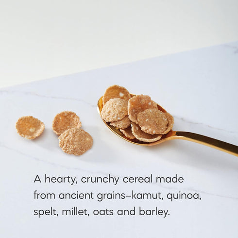 32 oz (Pack 1), 23g Packaging Nature's Path Organic Heritage Flakes Cereal, of Ancient Grains, Whole Grains, Non-GMO