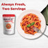 (2-pack), Always Fresh, Two Servings, Spicy Pomodoro Gourmet Pasta Sauce Le Sauce & Co. Imported Italian San Marzano