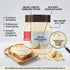 Backaldrin 12.35 oz Premium White Chocolate Spread - Smooth Creamy Butter for Toast, Bagels, Pancakes, Waffles