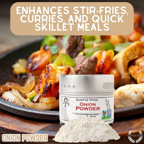 GLP-1 #15 Onion Powder | All Natural, Non GMO | Sustainably Sourced Seasoning, Not Irradiated | Ultra Premium, Single