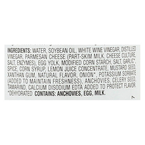 12-ounce (Pack 6) Cardini's Light Caesar Dressing, Bottles