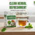 40 Canny Herbs Peppermint Tea, Mint Tea Bags Teabags, Herbal, Mint Leaves, Caffeine-free, Digestive and Calm Support