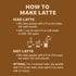 (12 8.47 oz) 3-in-1 YULU FOODS Vanilla Instant Latte Mix Servings, | Vanilla Powder with Creamer & Sugar | Non-Dairy |