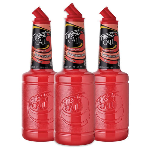 Finest Call Premium Blood Orange Sour Drink Mix, 1 Liter Bottle (33.8
