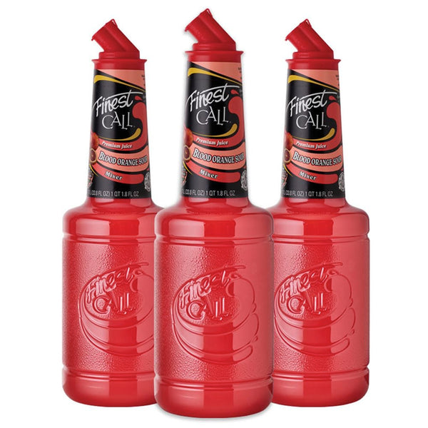 Finest Call Premium Blood Orange Sour Drink Mix, 1 Liter Bottle (33.8