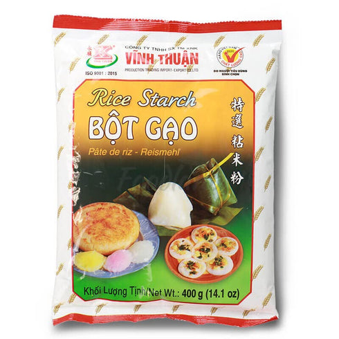 Vinh Thuan 1 (14.1 oz) Rice Starch Gluten Free Bot Gao, Bag