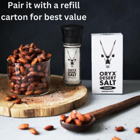 8.8 OZ Oryx Coarse Desert Salt Grinder Refill