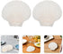 20pcs 10-12cm Set Luxshiny Natural Scallop Shells for Baking and Serving Food, Seashell Plates for Bbq Cooking