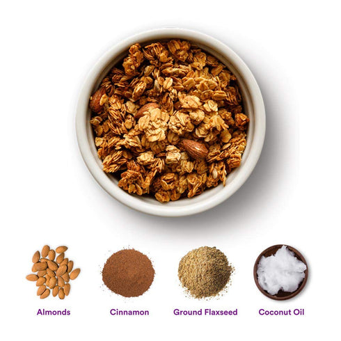 gr8nola 30oz (1.8 lb) THE ORIGINAL - Healthy, Low Sugar Granola Cereal - Made with Superfoods, Whole Almonds, Honey