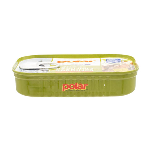 3.52-Ounce (Pack 1) MW Polar Smoked Brisling Sardines, Wild Caught, in Olive Oil